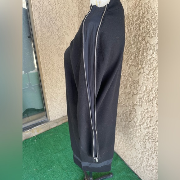 Rag & Bone Black Long Sleeve Maxi Dress with Zippers, Size Small - Picture 6 of 10